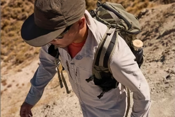 Man wearing Craghoppers clothing